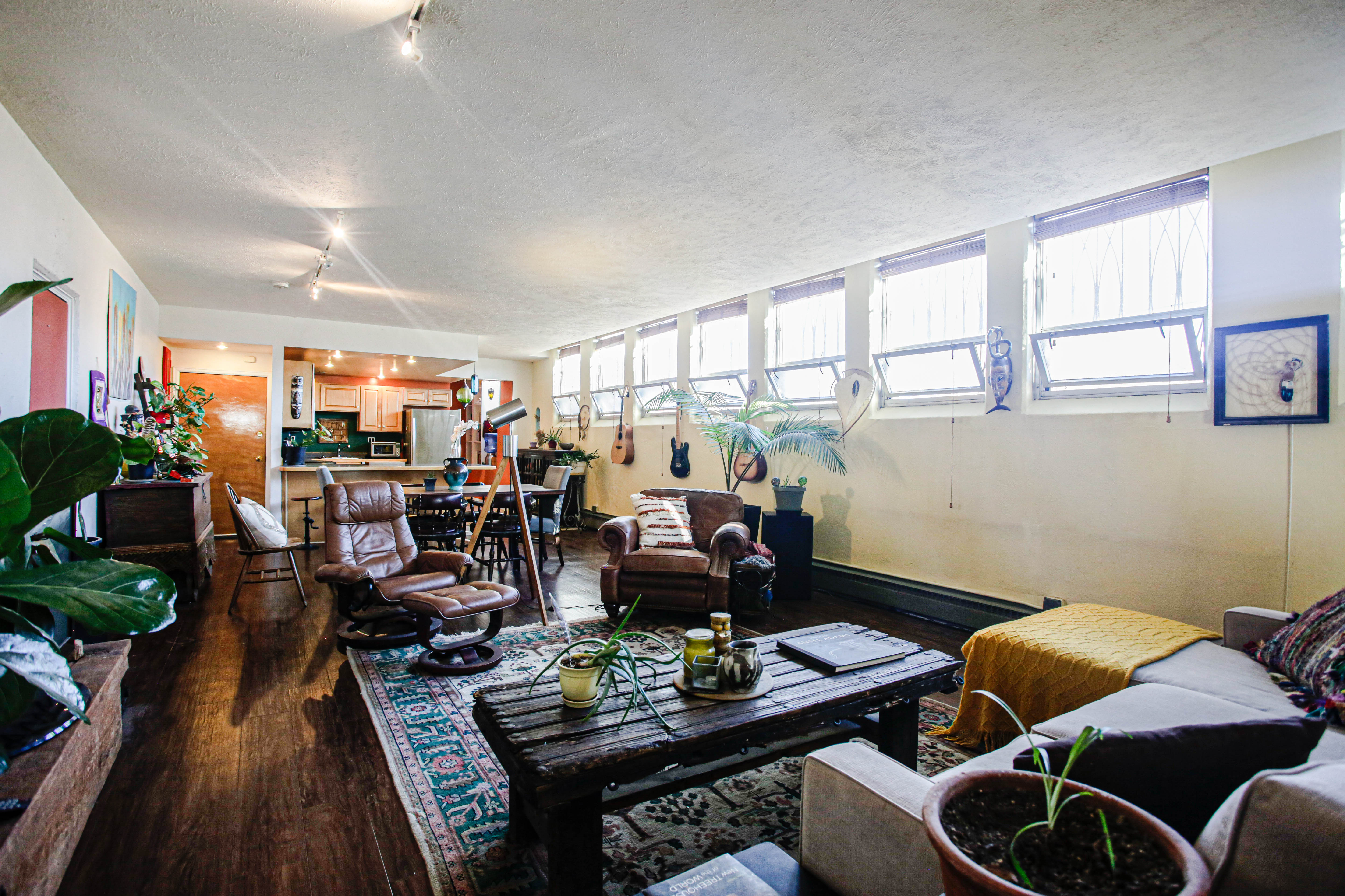 The Nunnery — open plan living with clerestory windows, converted church Denver