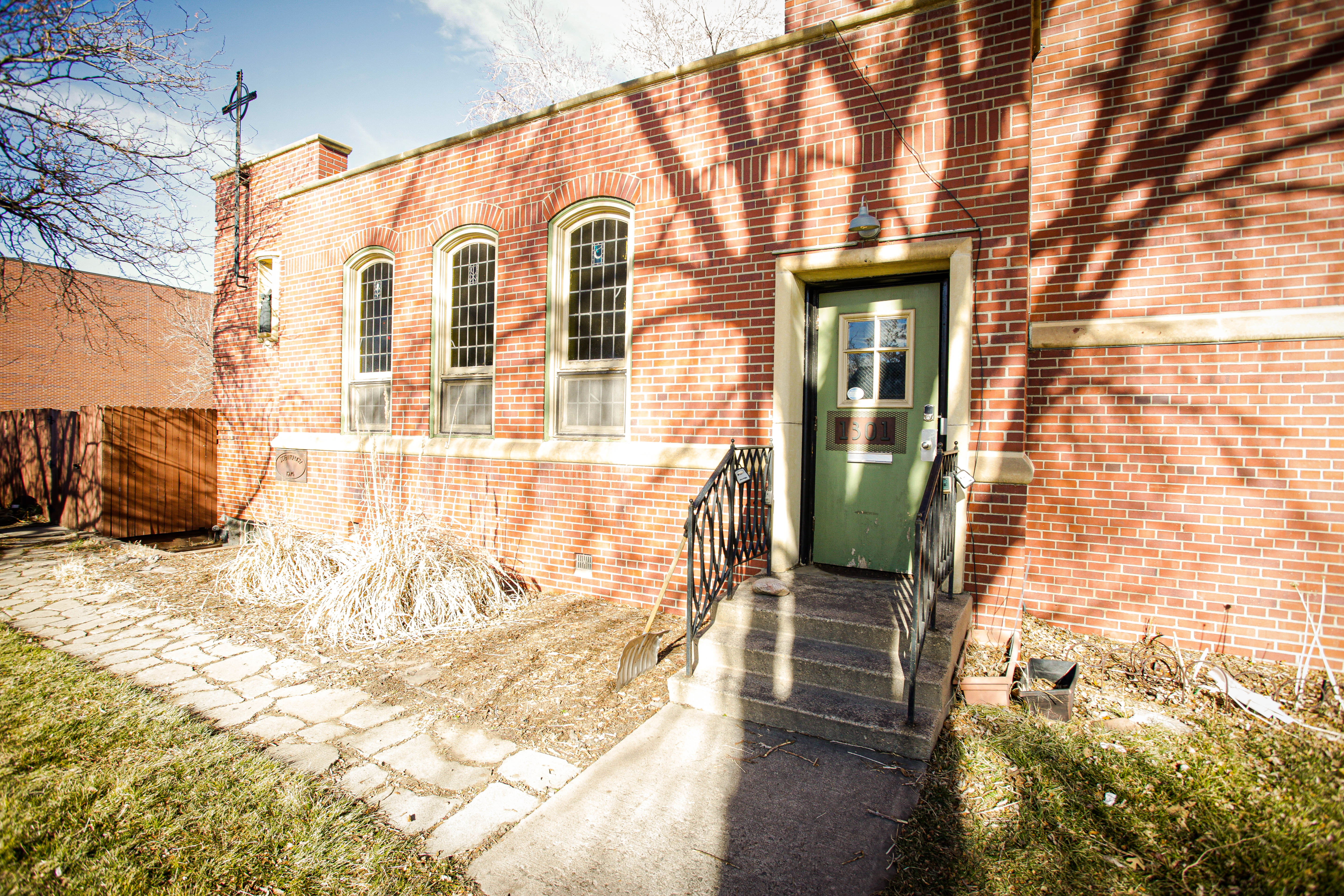 The Nunnery courtyard, Athmar Park Denver