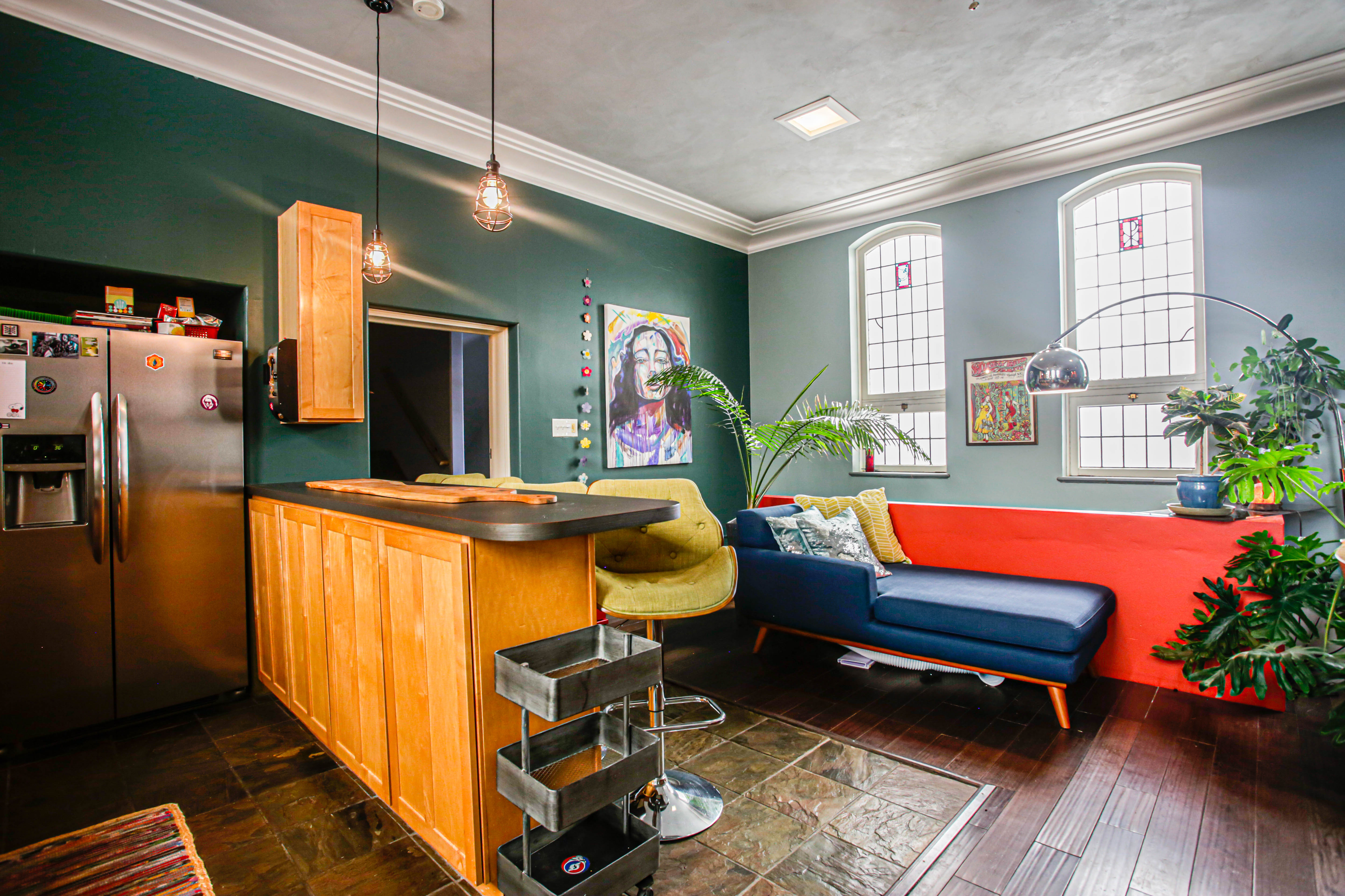 The Nunnery condo interior, Denver