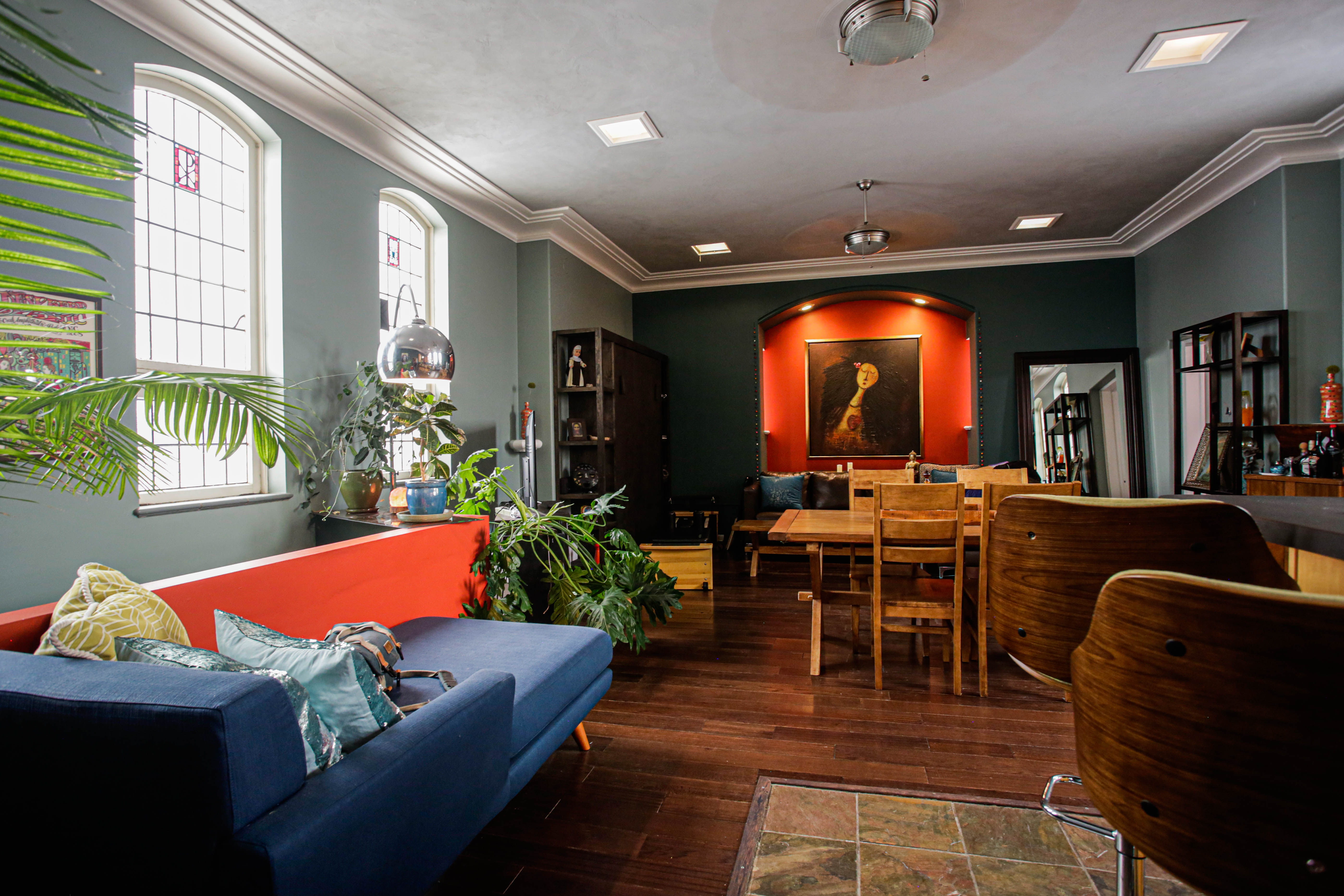 The Nunnery — 1955 red brick building, Athmar Park